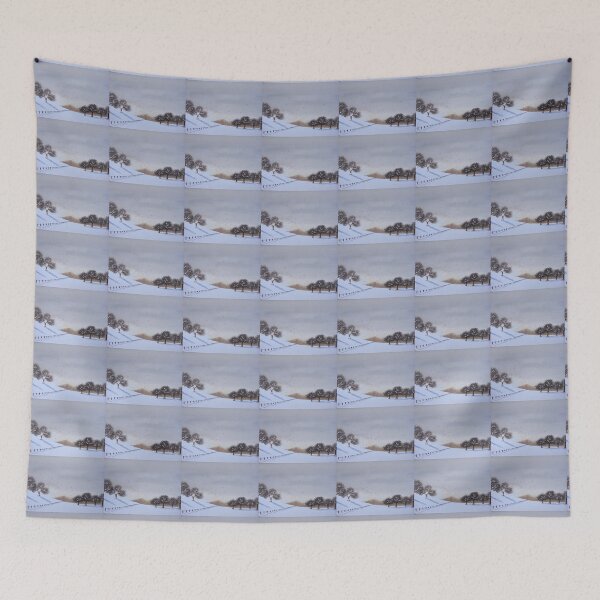 Item preview, Rural landscape snow scene at christmas  designed and sold by pollywolly.