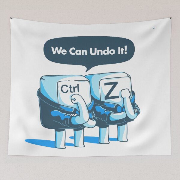 Item preview, We can undo it! designed and sold by Hangrid-Work.