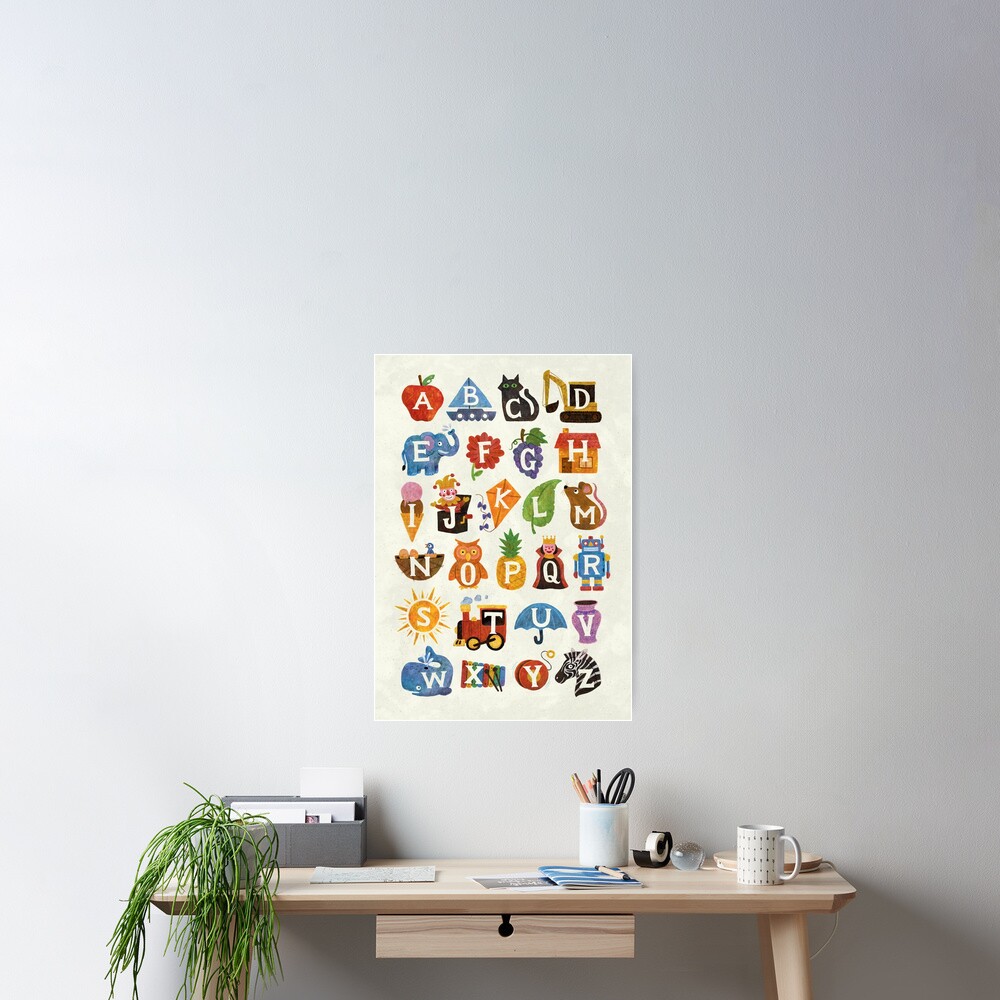 Alphabet Poster