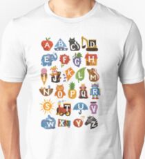 Alphabet Slim Fit T-Shirt