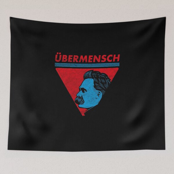 Item preview, Vintage Übermensch Nietzsche Philosophy Nihilism Design Kant designed and sold by A-Fashion.