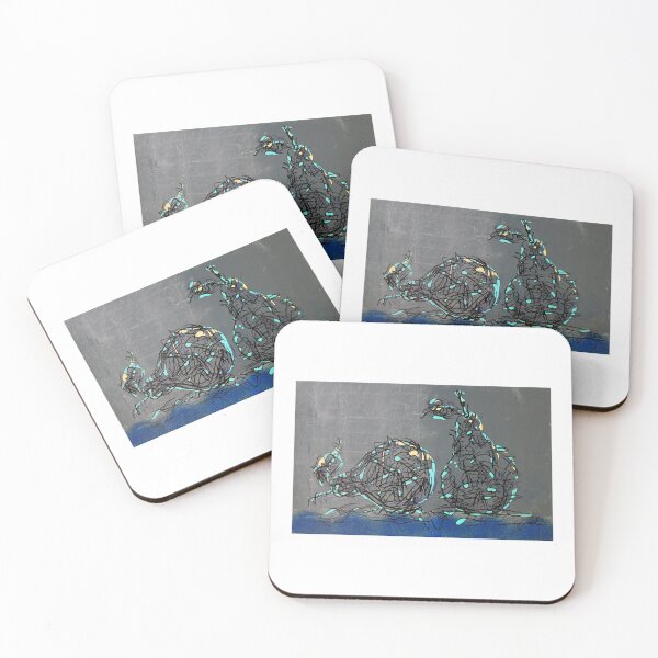 Item preview, Entropic Pears By ArtGuru 0076 - Acrylic On Paper designed and sold by Art Guru.