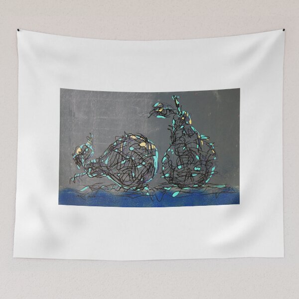 Item preview, Entropic Pears By ArtGuru 0076 - Acrylic On Paper designed and sold by Art Guru.