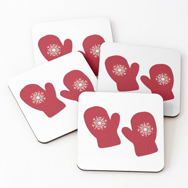 Item preview, Christmas mittens designed and sold by selmasdesign.