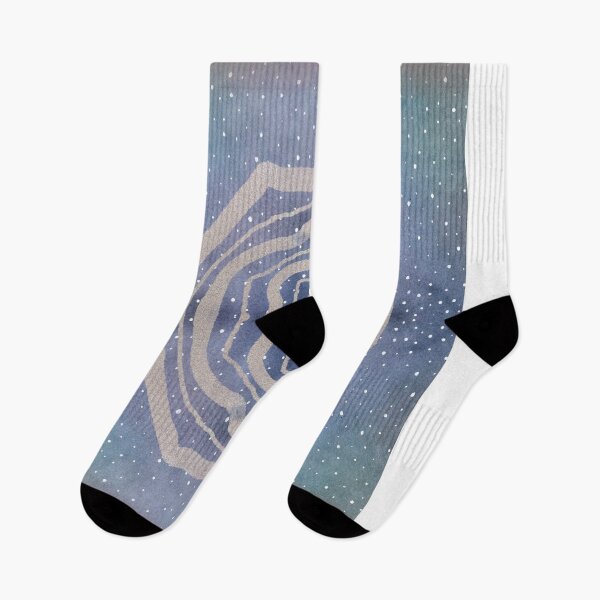 Item preview, Golden swirl in the midnight snow designed and sold by lakazdi.