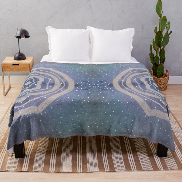 Item preview, Golden swirl in the midnight snow designed and sold by lakazdi.