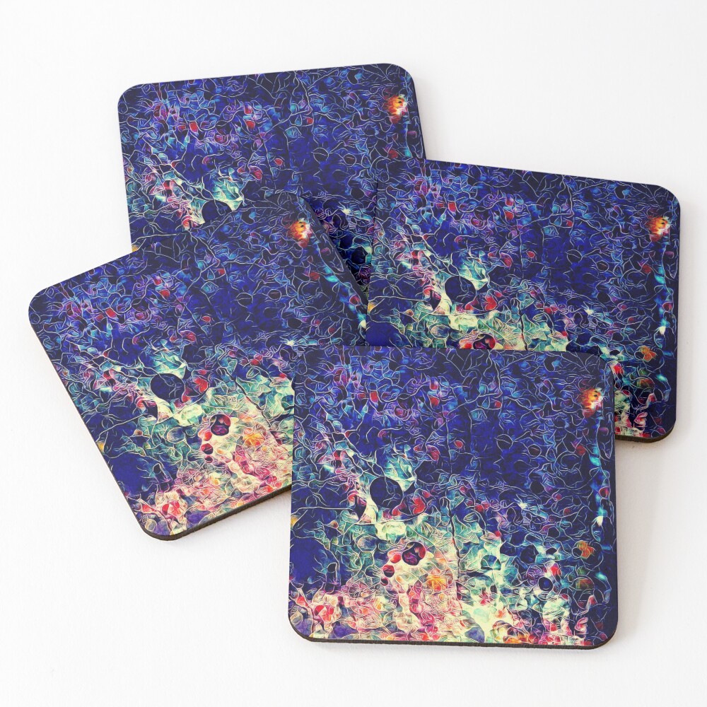 Item preview, Coasters (Set of 4) designed and sold by Fresh-Beans-Art.