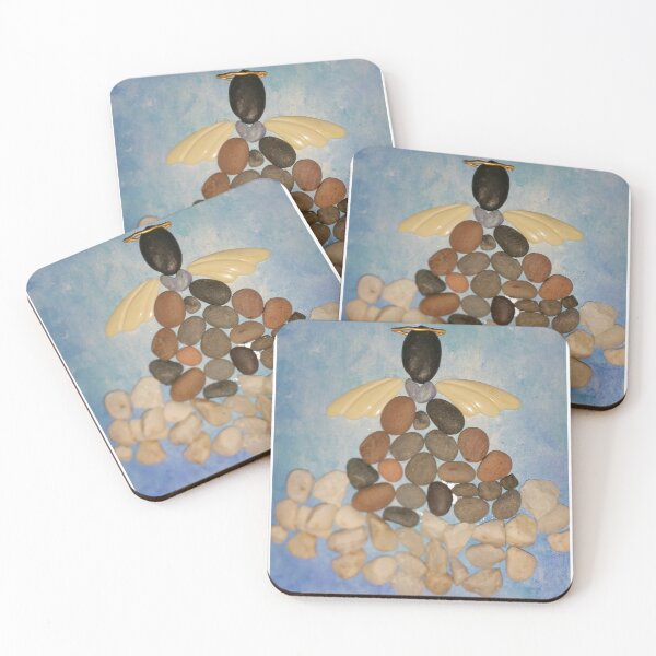 Item preview, Pebble Angel designed and sold by Katkalakosky.