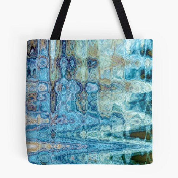 Item preview, Meditation in Blue - Abstract Wall Art designed and sold by ForLoveofArt.