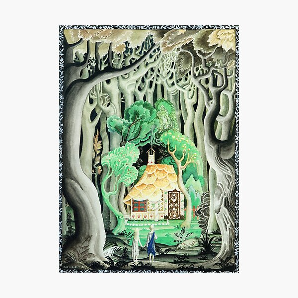 Hansel & Gretel Fairy Tale Ballet pastel print