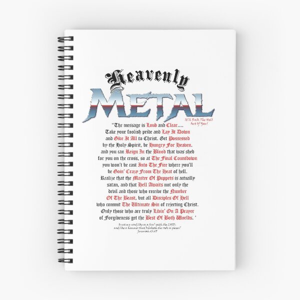 Item preview, Heavenly Metal - T Shirts and Other Products designed and sold by Pictures With A Message.