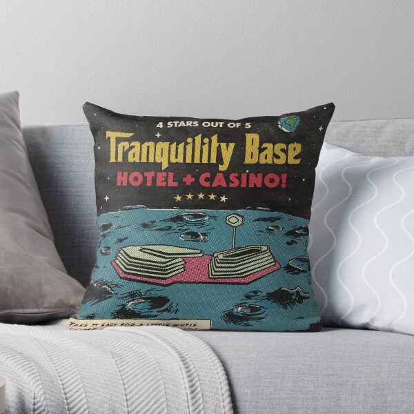Tranquility Base Throw Pillow