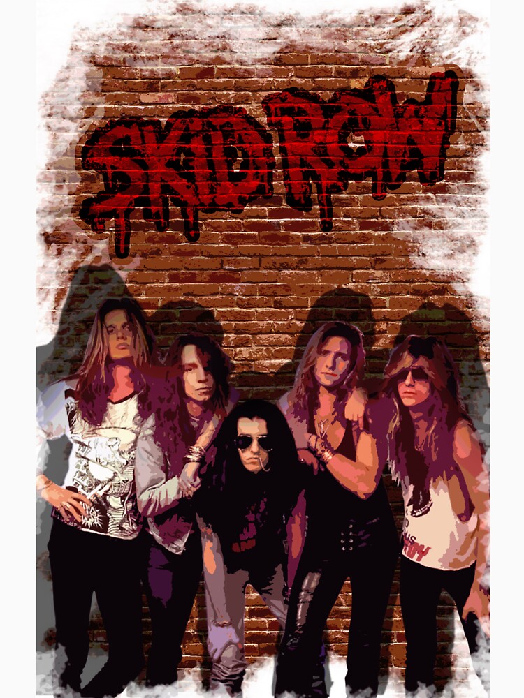 skid row band shirt