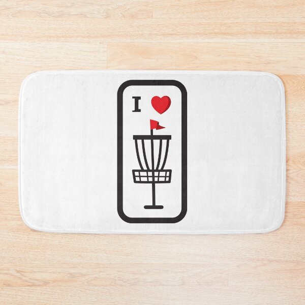 Item preview, I love disc golf designed and sold by Artiversal.