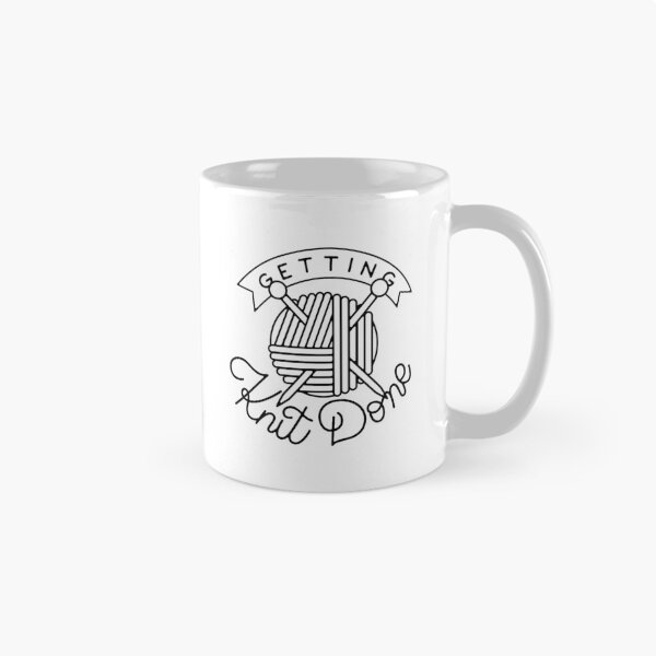 Item preview, Getting Knit Done Lettering Sticker designed and sold by jazmssa.