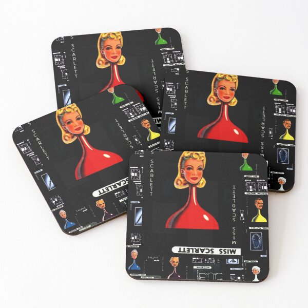 Item preview, Cluedo Scarlett designed and sold by Scratchy-Ed.
