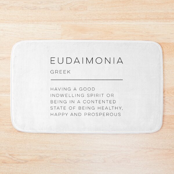 Item preview, Eudaimonia Definition designed and sold by wisemagpie.