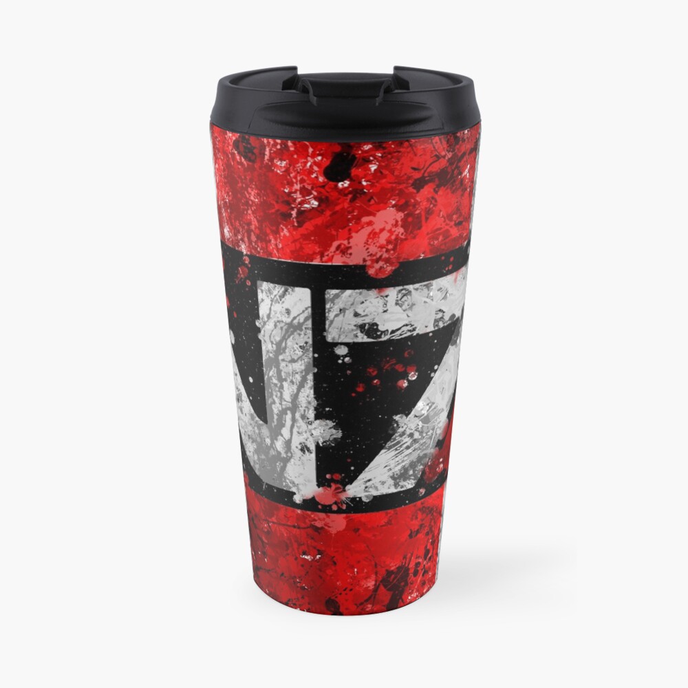 Mass Effect N7 Splatter Travel Mug