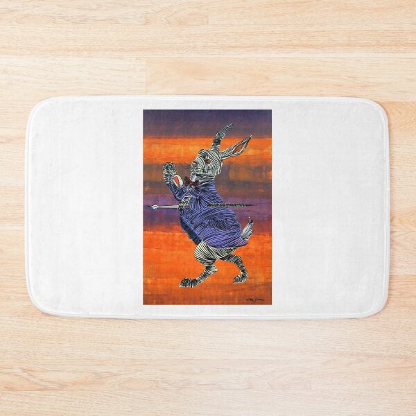 Item preview, Mr. Caution Rabbit By ArtGuru 0102 - Acrylic On Paper designed and sold by Art Guru.