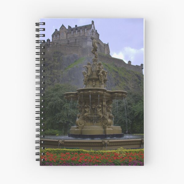 Item preview, Ross Fountain and Edinburgh Castle designed and sold by RSMphotography.