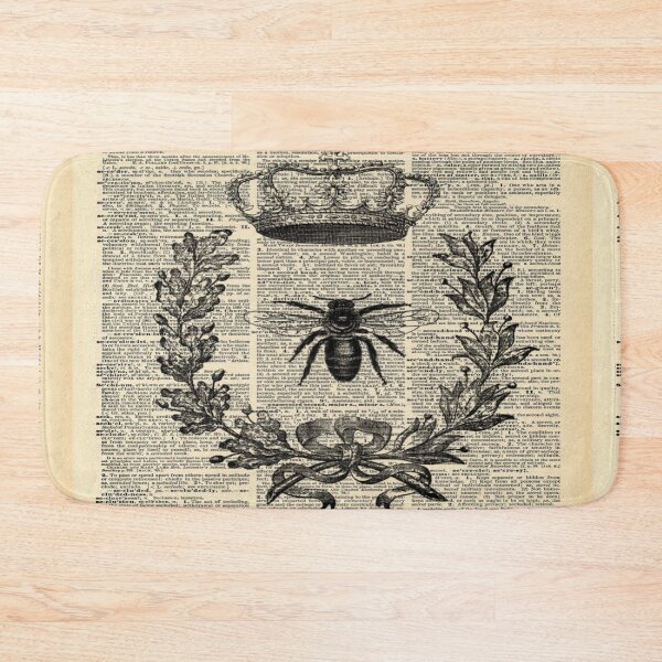 Item preview, Dark Academia Paris french garden farmhouse beekeeper honey bee queen designed and sold by LEILA ART SPACE.