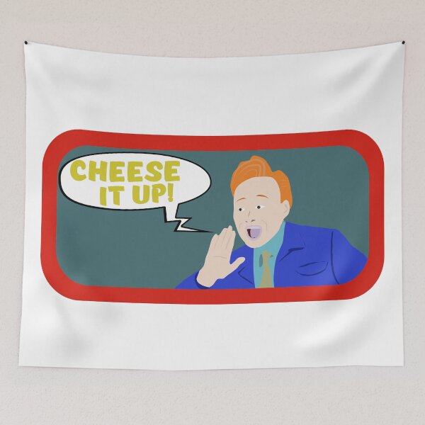 Item preview, Cheese It Up! #cheeseitup Conan Shouting at Jordan T Shirt designed and sold by Dan66.