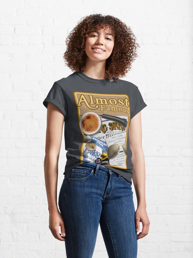 Almost Famous T Shirt By Lizzybassett Redbubble