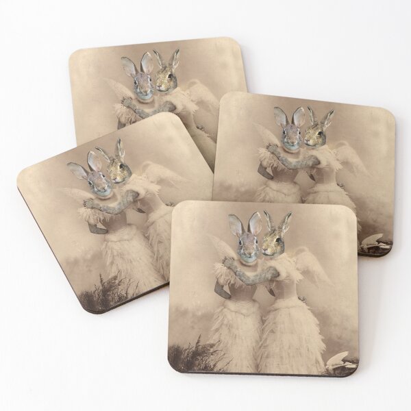 Item preview, Hermanas conejitas angelicales designed and sold by Loveday Funck.