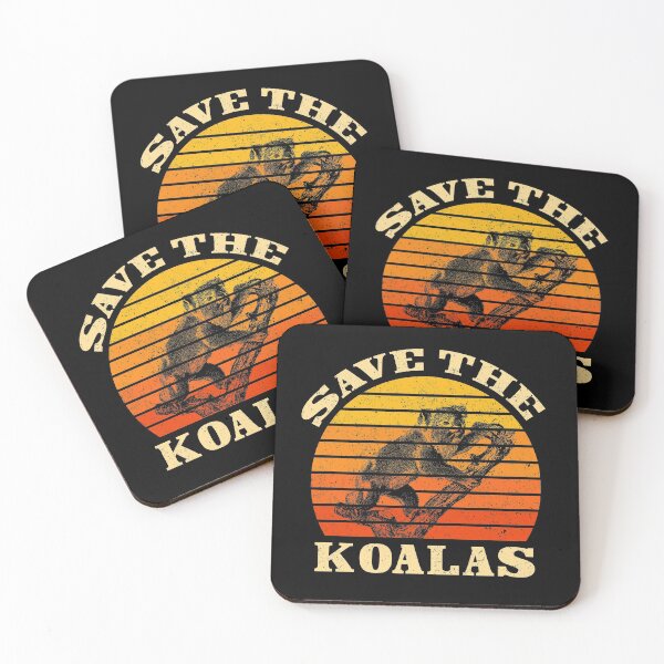 Item preview, Save the Koalas - Vintage Koala Bear Animals Lovers Gift designed and sold by MagicBoutique.