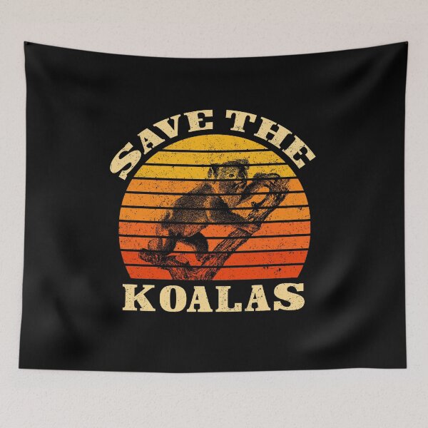 Item preview, Save the Koalas - Vintage Koala Bear Animals Lovers Gift designed and sold by MagicBoutique.