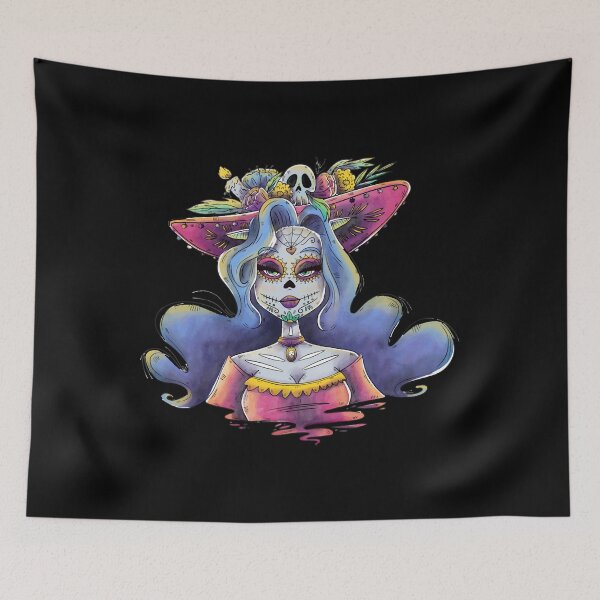 Item preview, Day Of The Dead La Calavera Catrina designed and sold by flippinsg.