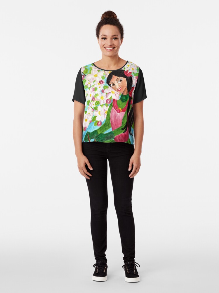 Alternate view of Princess Precious - In the Spring - Scarf and Clothing Chiffon Top