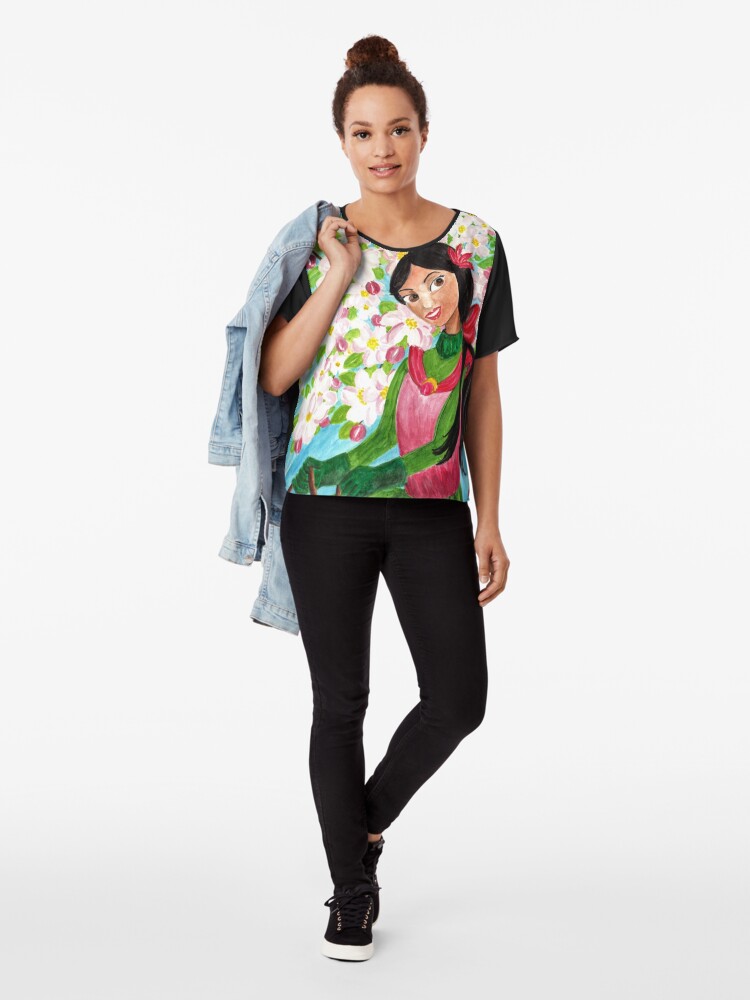 Alternate view of Princess Precious - In the Spring - Scarf and Clothing Chiffon Top