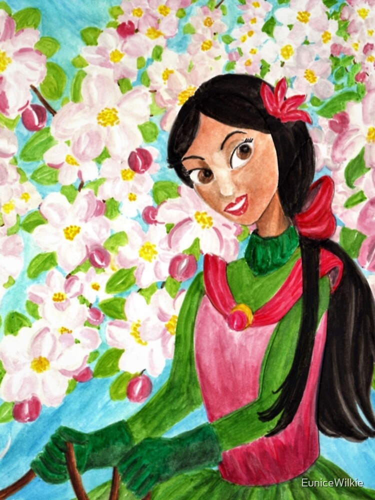 Princess Precious - In the Spring - Scarf and Clothing by EuniceWilkie