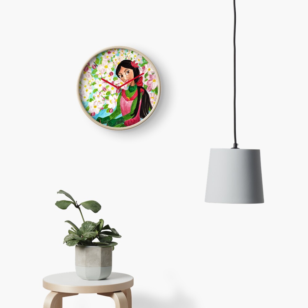 Princess Precious - In the Spring - Clock Clock