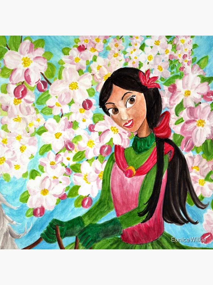Princess Precious - In the Spring - Clock by EuniceWilkie