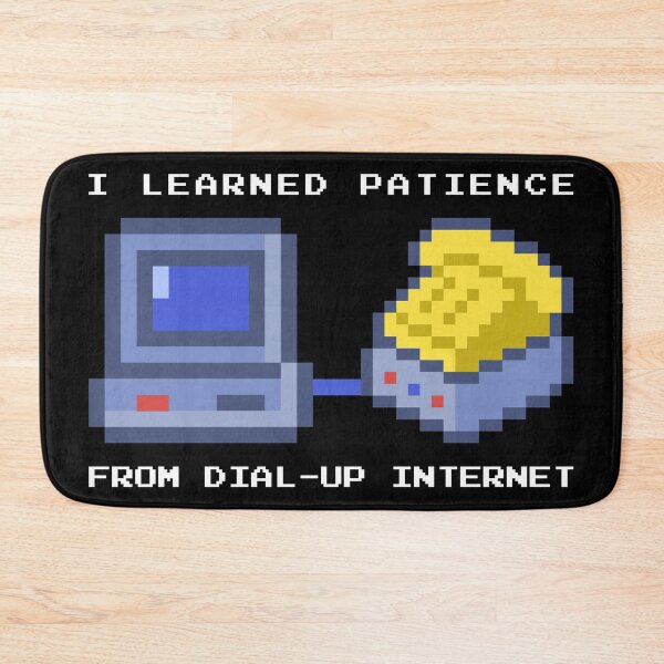 Item preview, Retro Classic Dial-up Internet 56k Modem Computing Patience Joke Gift designed and sold by Maljonic.