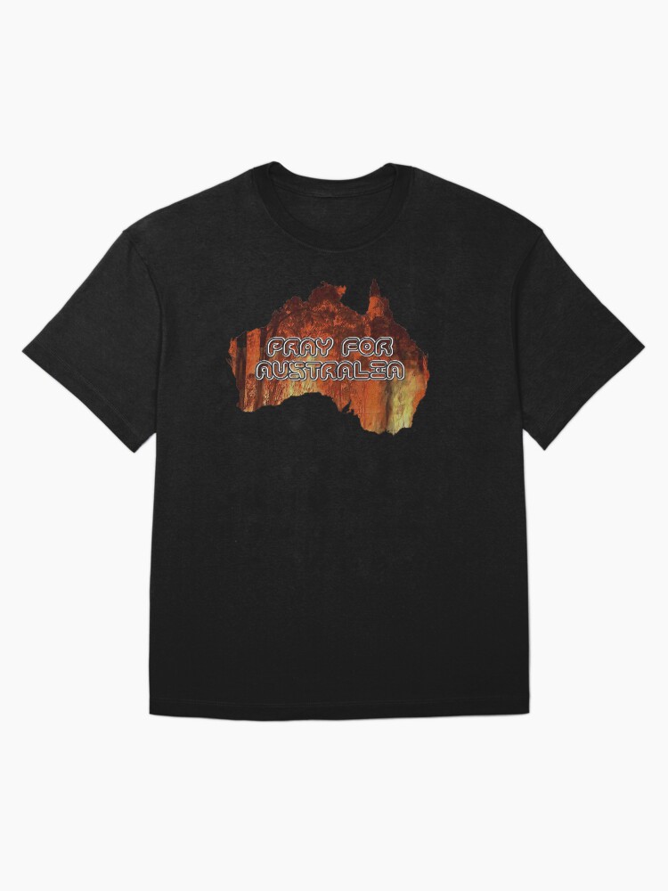 Thumbnail 3 of 7, Oversized T-Shirt, Pray For Australia designed and sold by Vk91.