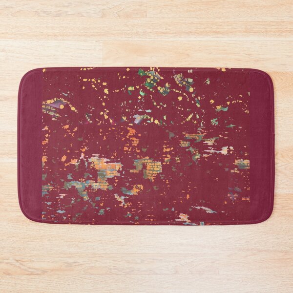 Item preview, Dark Red Bohemian Fiber Art mixed media designed and sold by djrunnels.