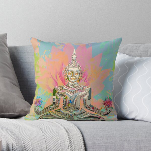 Buddha Throw Pillow