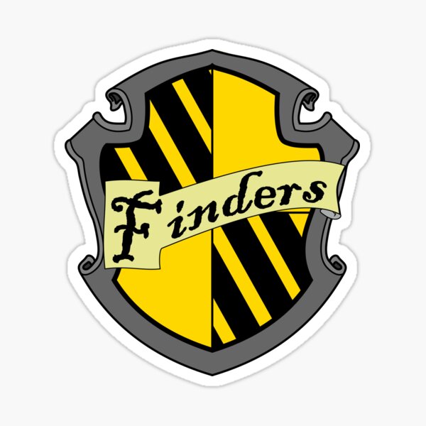 Finders Crest Sticker