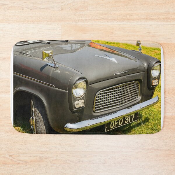 Item preview, The front of a grey 1961 Ford Popular on display at a car show designed and sold by Graham Cornall.