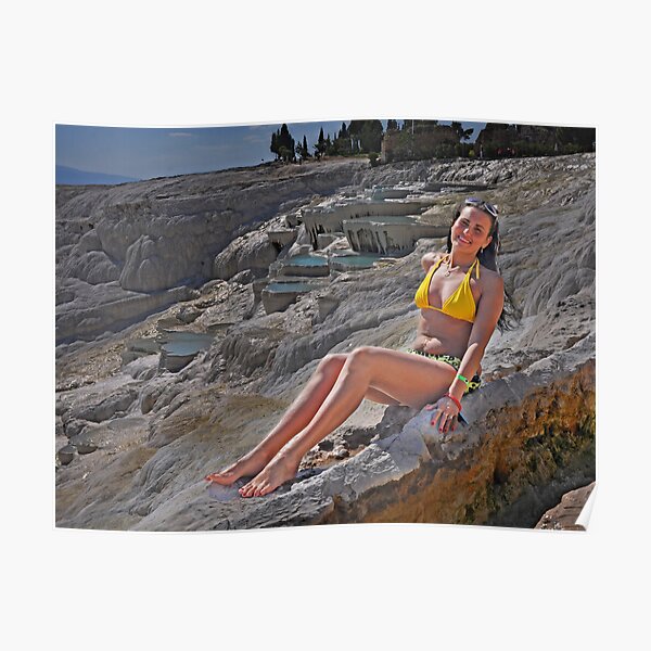 The Girl in the Yellow Bikini Poster