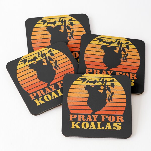 Item preview, Pray for Australia Rain - Save The Koala Australian Animals designed and sold by MagicBoutique.