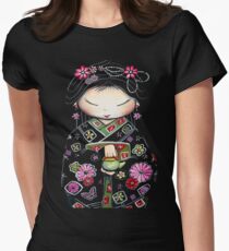 Little Green Teapot TShirt by Karin Taylor Women's Fitted T-Shirt