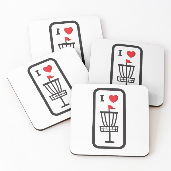 Item preview, I love disc golf designed and sold by Artiversal.