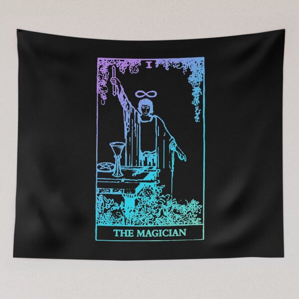 Item preview, The Magician Tarot Card Rider Waite Witchy designed and sold by intothevoiddd.