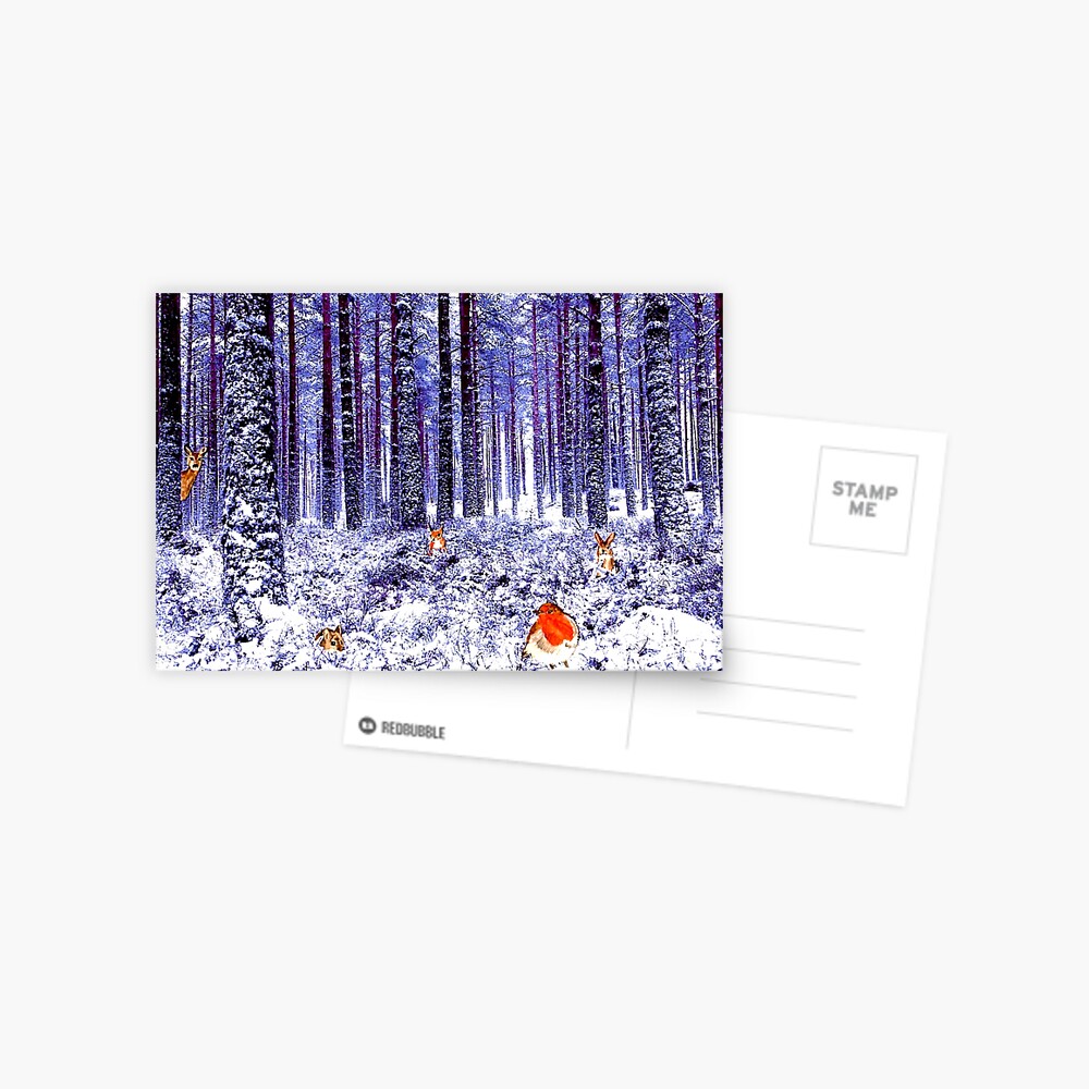 Winter Wonderland - Postcard Postcard