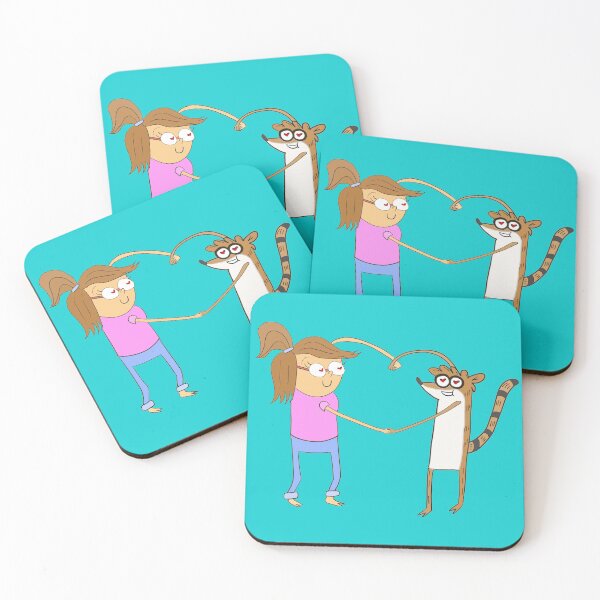 Item preview, Rigby and Eileen Regular Show/Valentines Day designed and sold by kestrada2906.