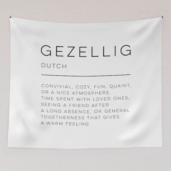 Item preview, Gezellig Definition designed and sold by wisemagpie.